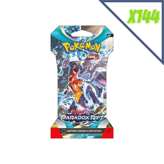 Pokemon TCG: Scarlet & Violet - Paradox Rift Sleeved Booster Pack Case (144)