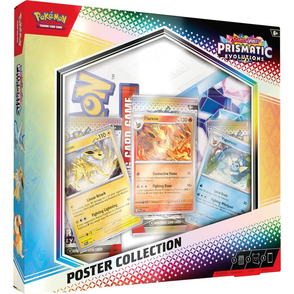 Pokemon TCG: Scarlet & Violet - Prismatic Evolutions Poster Collection (Pre-Order)