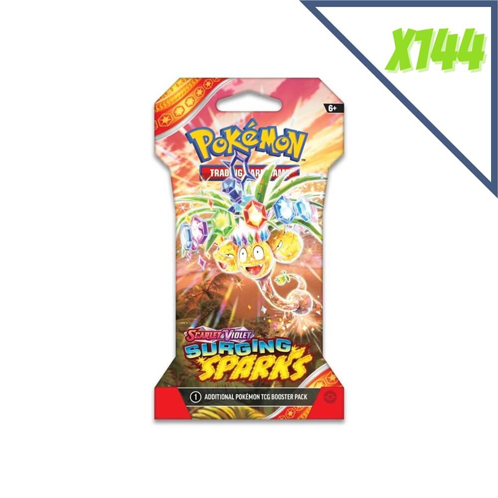 pokemon tcg scarlet and violet surging sparks booster box TCG: & A Growing Storm of Stellar Strength Pokmon TCG: Scarlet & Violet-Surging