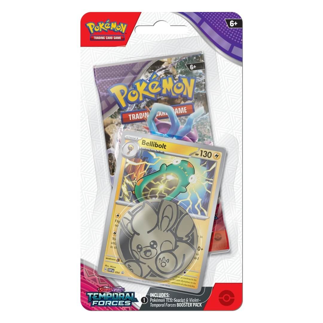 Temporal Forces Pokemon Checklane Blister [1 Pack Temporal Forces Pokemon Checklane Blister [1 Pack