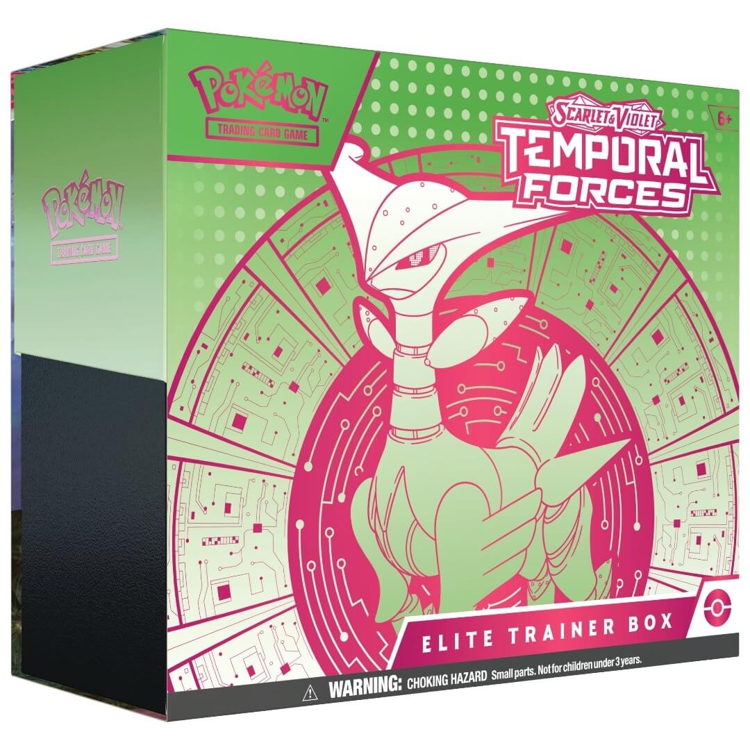 Pokemon TCG: Scarlet & Violet - Temporal Forces Elite Trainer Box (ETB) (Iron Leaves)