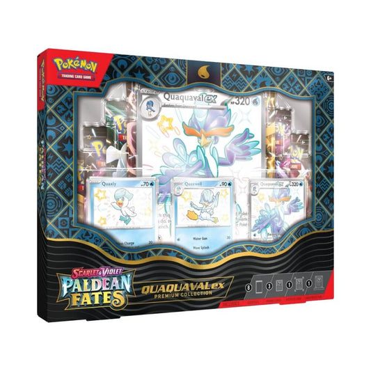 Pokemon TCG: Scarlet & Violet - Paldean Fates Premium Collection Box (Shiny Quaquaval ex)