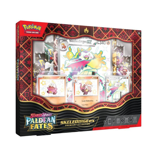 Pokemon TCG: Scarlet & Violet - Paldean Fates Premium Collection Box (Shiny Skeledirge ex)