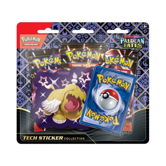 Pokemon TCG: Scarlet & Violet - Paldean Fates Tech Sticker Collection Blister (Shiny Greavard)