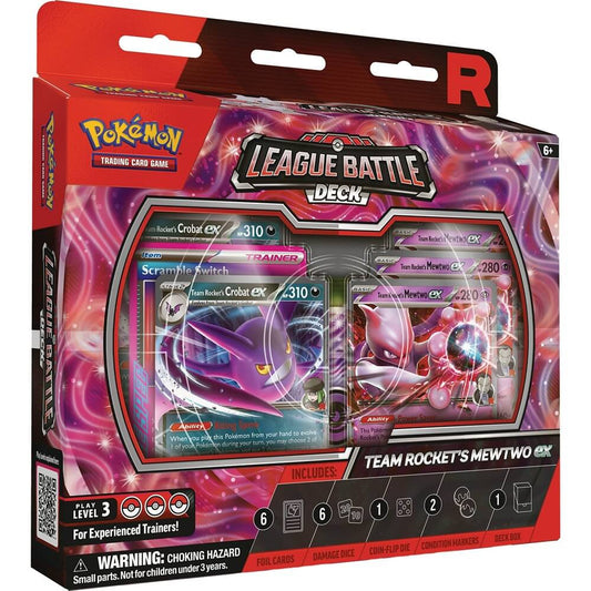 Pokemon TCG: Team Rocket's Mewtwo ex League Battle Deck (Pre-Order)