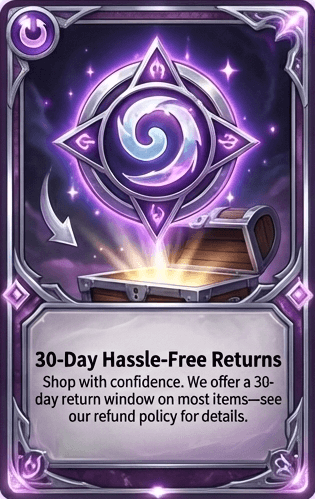 30-Day Hassle-Free Returns badge