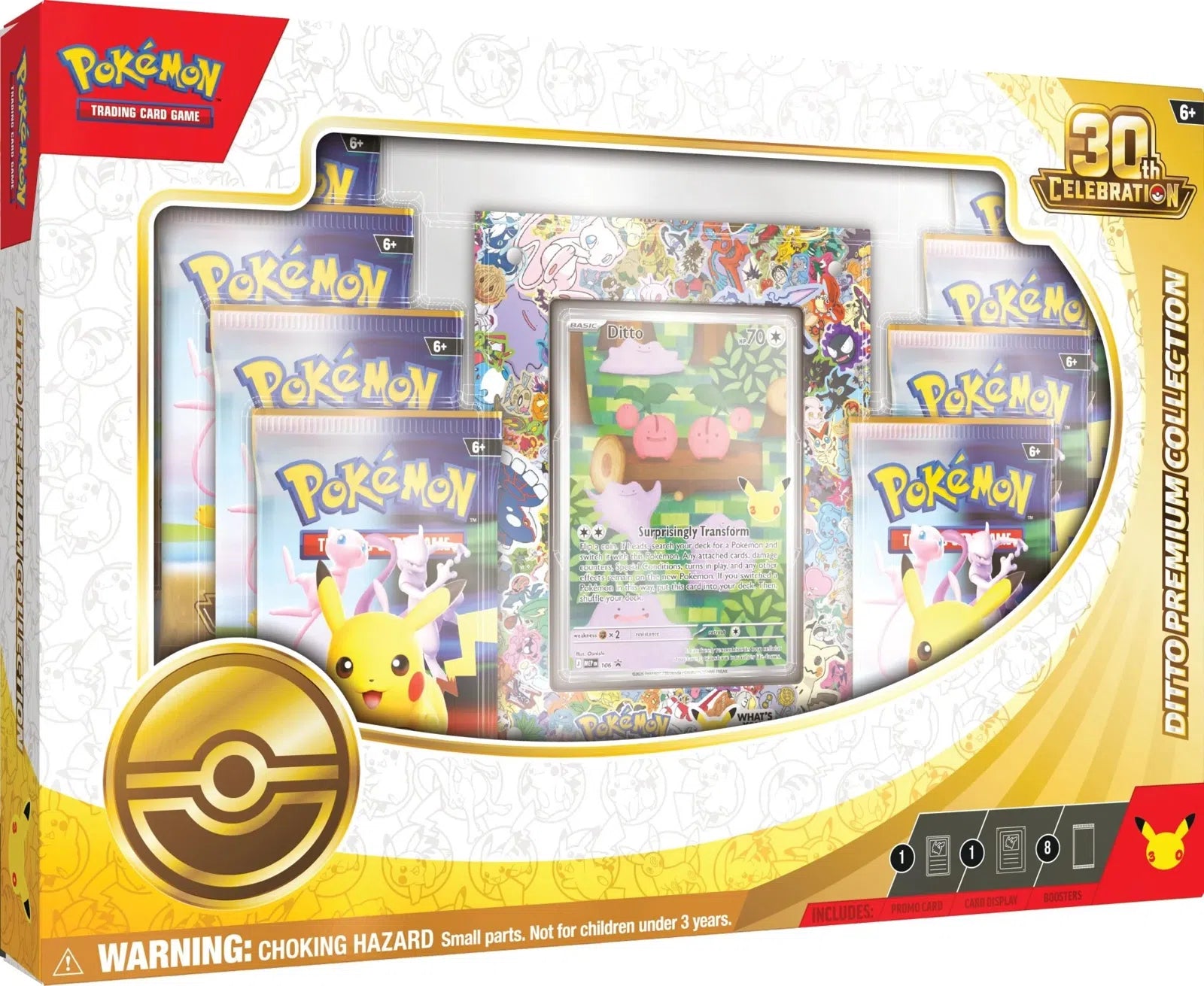 Pokemon TCG: 30th Celebration Ditto Premium Collection - Primary