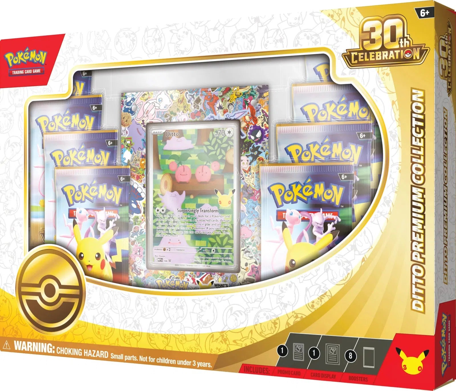 Pokemon TCG: 30th Celebration Ditto Premium Collection - Right