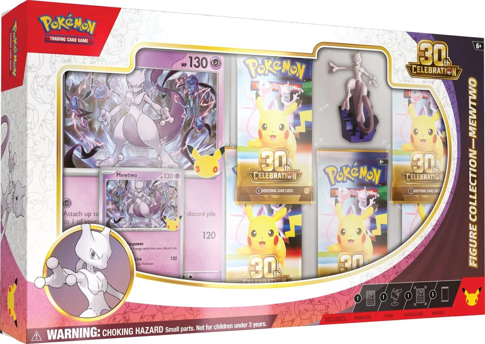 Pokemon TCG: 30th Celebration Figure Collection (Mewtwo) - Primary