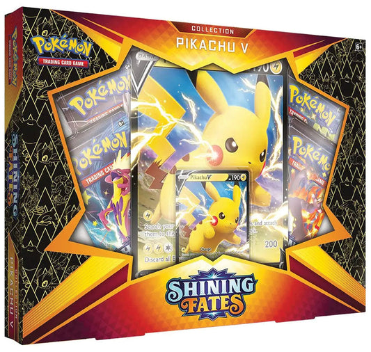 Pokemon TCG: Shining Fates Collection Box - Pikachu V