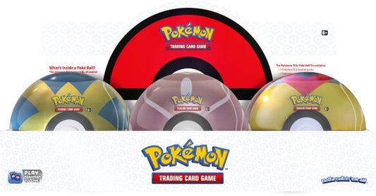Pokemon TCG: Poke Ball Tin Display (6) (Q2 2022)