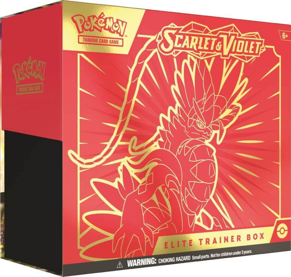 Pokemon TCG: Scarlet & Violet - Base Set Elite Trainer Box (ETB) (Scarlet)