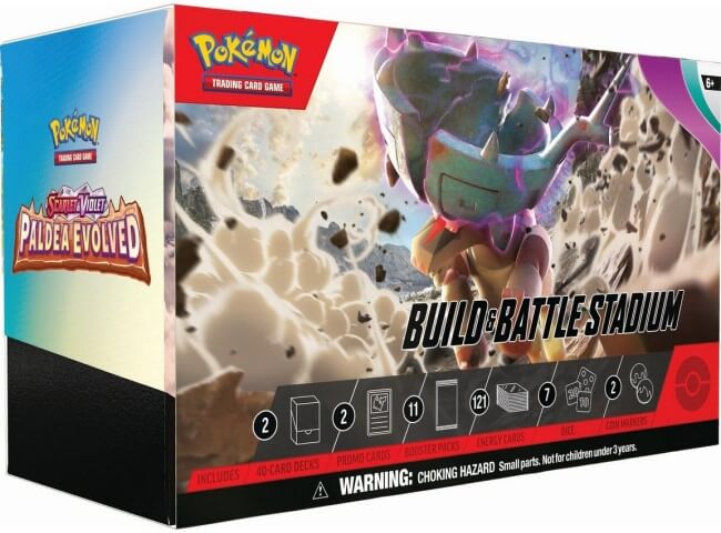 Pokemon TCG: Scarlet & Violet—Paldea Evolved: Build & Battle Stadium