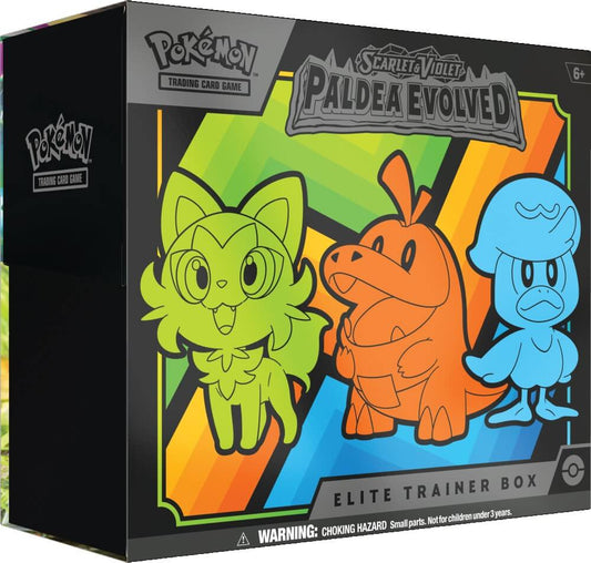 Pokemon TCG: Scarlet & Violet—Paldea Evolved: Elite Trainer Box (ETB)