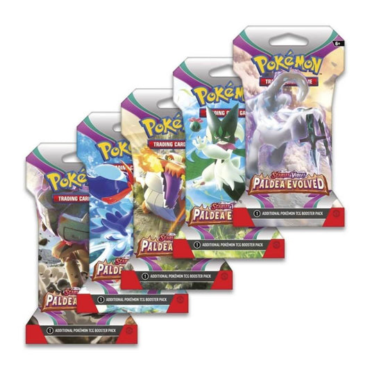 Pokemon TCG: Scarlet & Violet—Paldea Evolved: Sleeved Booster Pack