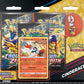 Pokemon TCG: Sword & Shield - Crown Zenith - Pin Collection - Three-Booster Pack Blister (Cinderace)