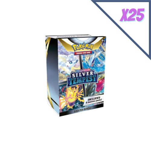 Pokemon TCG: Sword & Shield - Silver Tempest Booster Bundle Case (25)